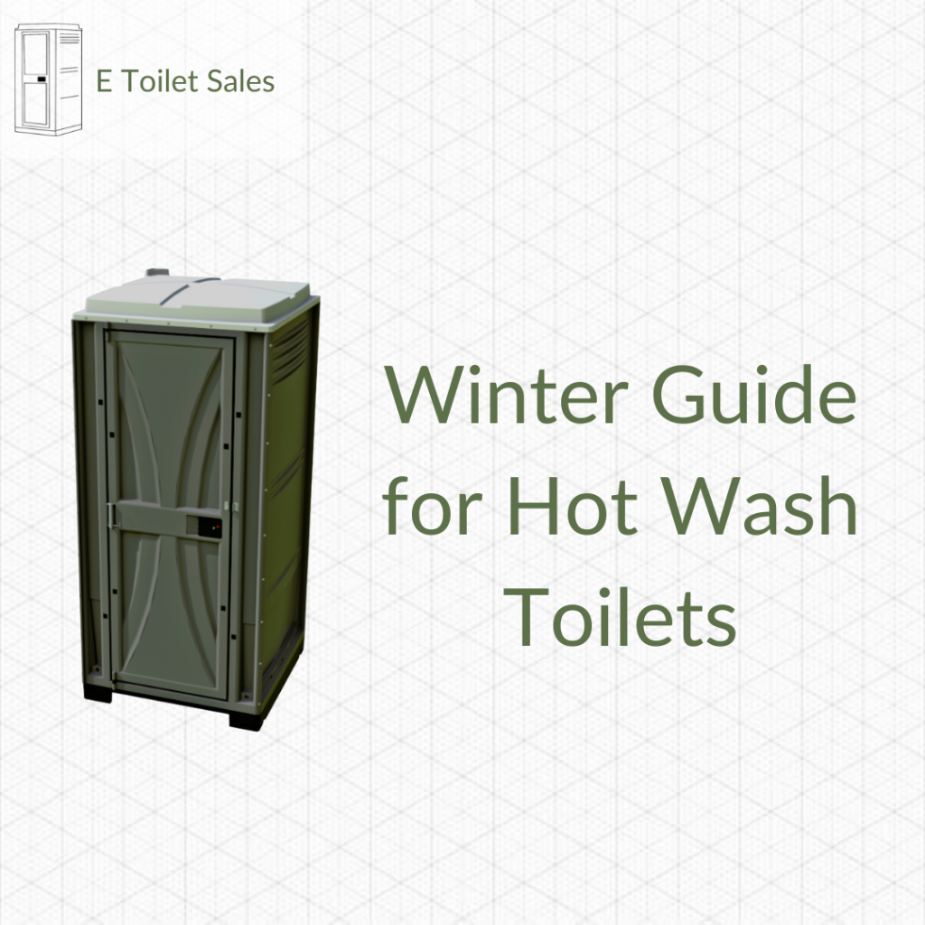Winter guide for hot wash toilets